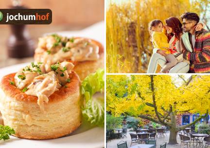 2-gangen keuzelunch bij Botanische tuin Jochumhof