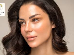 Wimper- of wenkbrauwbehandeling of gezichtsbehandeling