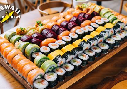 Sushibox (32 of 56 stuks) voor afhaal in hartje Den Haag