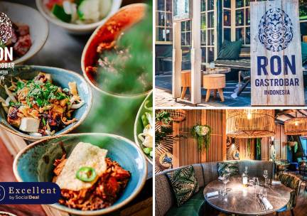 Indonesische rijsttafel + meer bij Ron Gastrobar Indonesia Laren