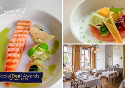 4- of 5-gangendiner van de chef bij Restaurantje Nummer 7