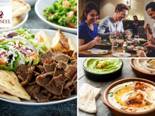 Syrisch 3-gangen keuzediner + salade bij Al Aseel Groningen