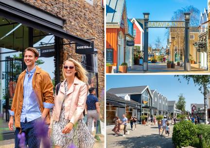 Bezoek Batavia Stad Fashion Outlet + shuttle vanuit Amsterdam
