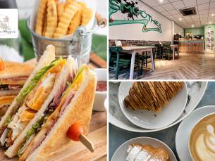 3-gangenlunch + warme drank bij HapjeHeppie