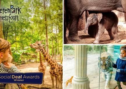 Entree voor DierenPark Amersfoort