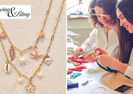 Luxe sieradenworkshop (1,5 tot 2 uur)