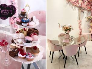 Luxe high tea (2 uur) bij âHatty's Le Pink Petit Patisserie