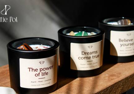 Workshop edelsteenkaars maken evt. incl. orakelkaarten + koffie/thee + lekkers (90 of 120 min)