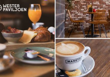 Uitgebreid ontbijt bij Grand Café Wester Paviljoen
