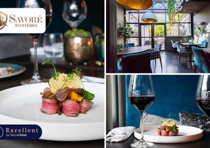 3- of 4-gangendiner Ã  la carte bij Restaurant SavorÃ© in hartje Roermond
