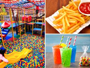 Entree + slush puppy + snoepzakje of kinderfeestje bij Kinderspeeldorp Pee Wee