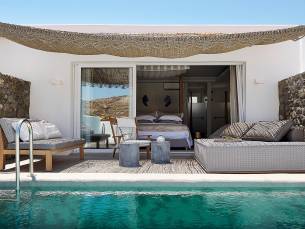 8 daagse vliegvakantie naar Palladium Mykonos Hotel in platis yialos, griekenland
