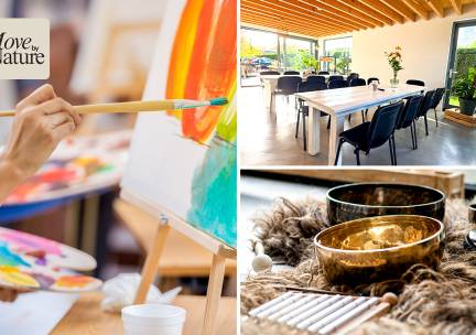 Intuïtieve schilderworkshop naar keuze + koffie/thee (2,5 of 3 uur)