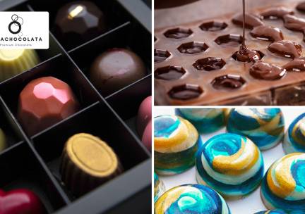 Chocoladeworkshop (2 tot 2,5 uur) bij Milachocolata