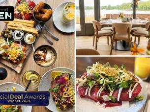 2-gangen keuzelunch bij Strand Tien in Oss