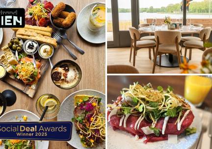 2-gangen keuzelunch bij Strand Tien in Oss