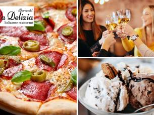 3-gangen keuzediner bij La Delizia