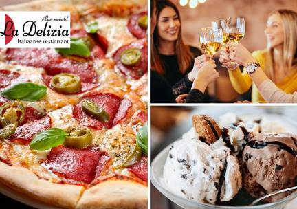 3-gangen keuzediner bij La Delizia