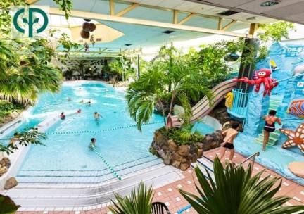 Dag zwembad Aqua Mundo in Center Parcs Limburgse Peel