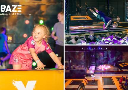 Trampolinespringen (1, 1,5 of 2 uur)