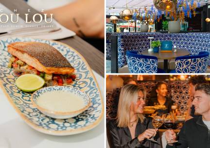 3-gangen keuzediner bij Chez Lou Lou