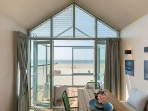 Slaapstrandhuisje - Strand dishoek 68 | Dishoek (2 volwassenen en 3 kids)