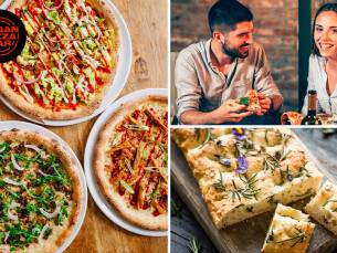 3-gangendiner Ã  la carte bij Vegan Pizza Bar in Den Haag