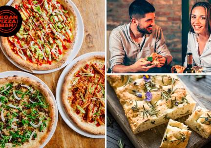 3-gangendiner Ã  la carte bij Vegan Pizza Bar in Den Haag