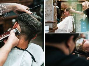 Kappersbehandeling bij Barbierszaak Kei Scherp Eindhoven