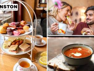 High tea bij Grand CafÃ© Winston
