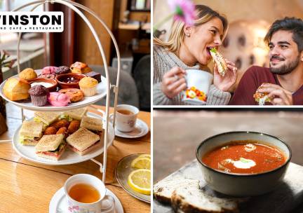 High tea bij Grand CafÃ© Winston