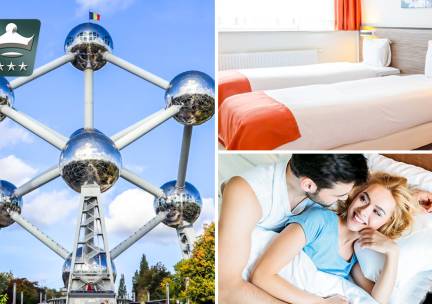 Overnachting voor 2 + ontbijtbuffet + late check-out in Zaventem