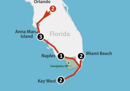 Florida Beaches (12 dagen)