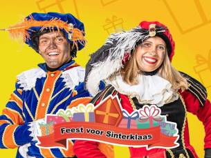 Entree Het feest voor Sinterklaas met Planpiet en Juffrouw Pita