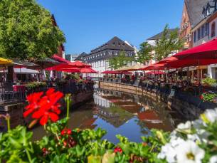 Over de Rijn, Moezel en Saar naar Saarlouis