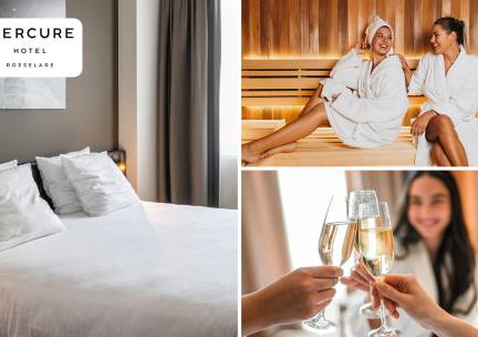 Overnachting(en) voor 2 + ontbijt + evt. wellness in Roeselare