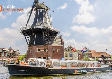 Rondvaart Haarlem (50 min) met Smidtje Canal Cruises