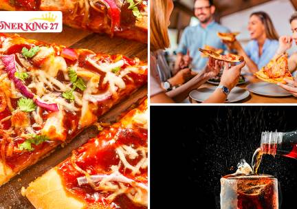 Pizza + drankje naar keuze voor afhaal of dine-in