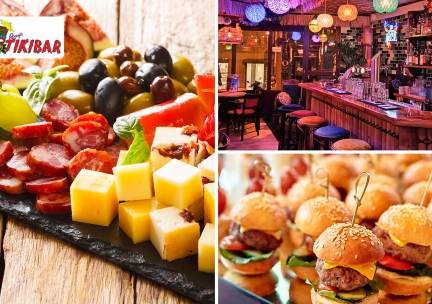 Dinerplank bij Roxy's Tikibar in hartje Nijmegen