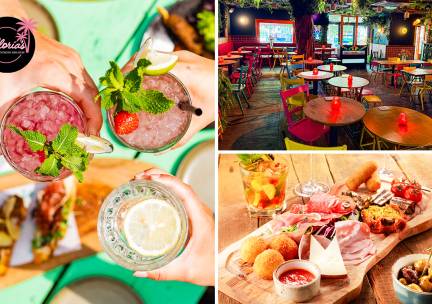 Kleine borrelplank + cocktail in hartje Amsterdam