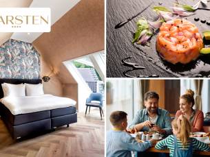 Overnachting voor 2 personen + ontbijt + 3-gangendiner + bitterballen en welkomstbubbels