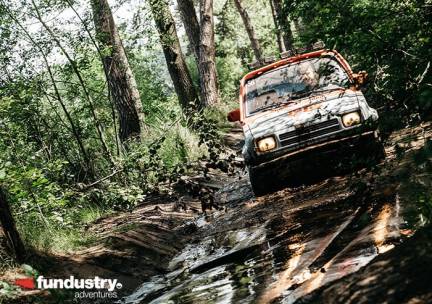 Offroad rijden + eventuele slipcursus bij Fundustry