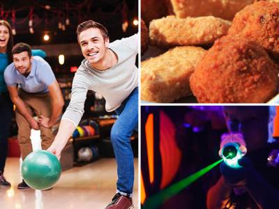 Bowlen (1 uur) + lasergamen + bittergarnituur