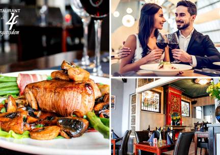 3-gangendiner Ã  la carte bij Restaurant de 4 Jaargetijden