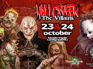 Entree voor The Villains XI tijdens Halloween in Mondo Verde