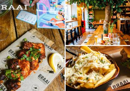 Shared barbecuelunch nabij het Westerpark