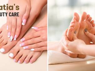Pedicurebehandeling + gellak of gellak handen en voeten