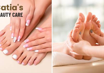 Pedicurebehandeling + gellak of gellak handen en voeten