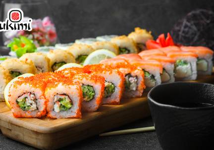 Sushibox (36 of 61 stuks) voor afhaal bij Yukimi Tegelen