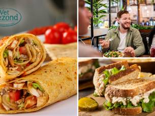 2-gangen keuzelunch bij Vet Gezond